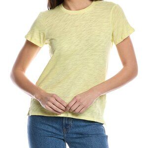 ATM Anthony Thomas Melillo Yellow Short Sleeve Top
